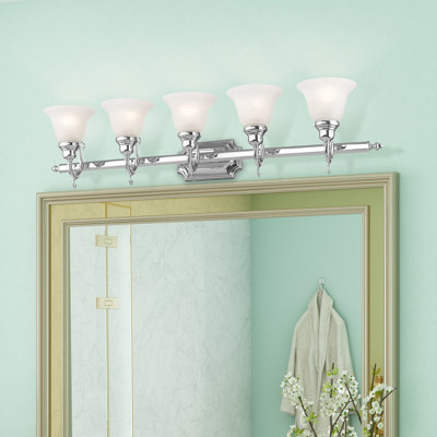 Éclairage de salle de bain à intensité variable 5 lumières Christianburg