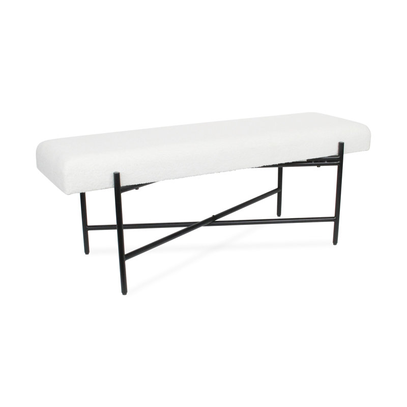 Jamond Polyester Blend Upholstered Bench