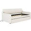 Lit de jour simple avec couchette et fonction de charge - beige
