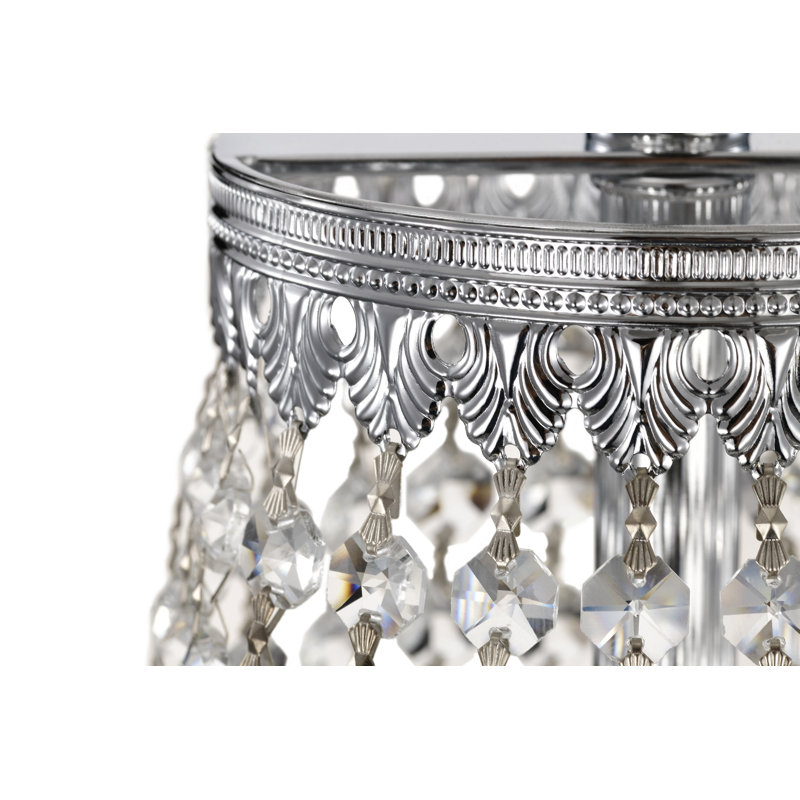 Drexel 6 - Light Unique / Statement Empire Chandelier, Chrome