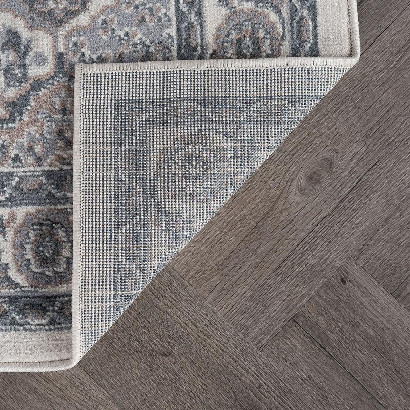 Tapis crème Hobbs, Tapis de couloir 2 pi 3 po x 10 pi