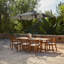 Sirmans 8 - Person Wood Patio Dining Set with Rectangular Table-547411074