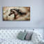  «Brown Horse» par Rich Monet, art mural sur toile, 60 po x 30 po