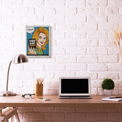 " You Are Awesome Vintage Comic Book Design " by Ester Kay