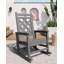 Adirondack Outdoor Poly Lumber Rocking Chair, All Weather HDPE Plastic Patio Rocker Chair with Wide Armrests, 2PCS-461599527