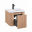 Meuble-lavabo mural 24 po avec lavabo et tiroirs en céramique-118401256