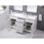 Ensemble de meuble-lavabo double 60 po Closter-356978300