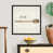 Black Floater Framed selected