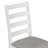 6-Piece Dining Room Table Set with 4 Ergonomic Designed Chairs & a Bench
