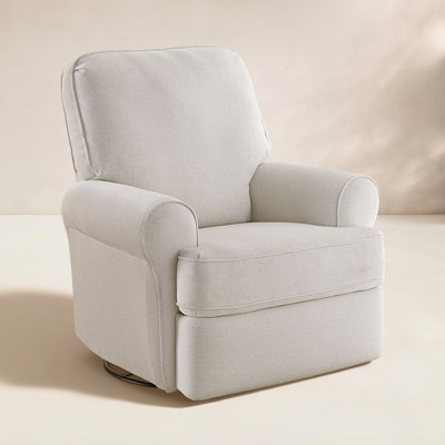 Aubry Upholstered Swivel Reclining Glider