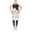 No Pattern Bib Apron
