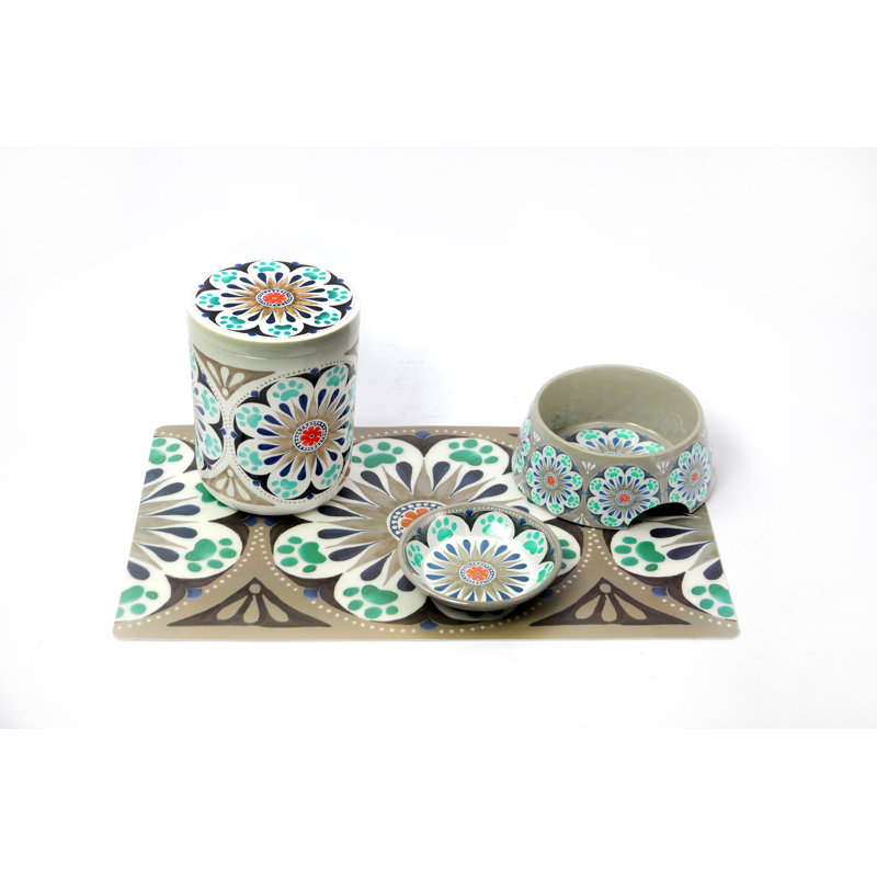 Marlon Anti-Skid Pet Bowl, Grey