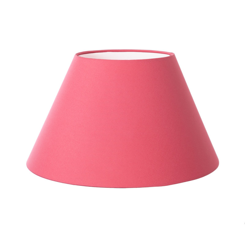 Cotton Empire Lamp Shade ( Screw On ),  Blush Pink, 19cm H x 30cm W x 30cm D