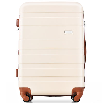 Ensembles de bagages Nouveau modèle ABS Hardshell 3 pièces Ensemble de valises rigides et durables Valise à roulettes avec serrure TSA 20 "24" 28 "