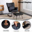 Chaise berçante avec repose-pieds Kaycion-2053271334