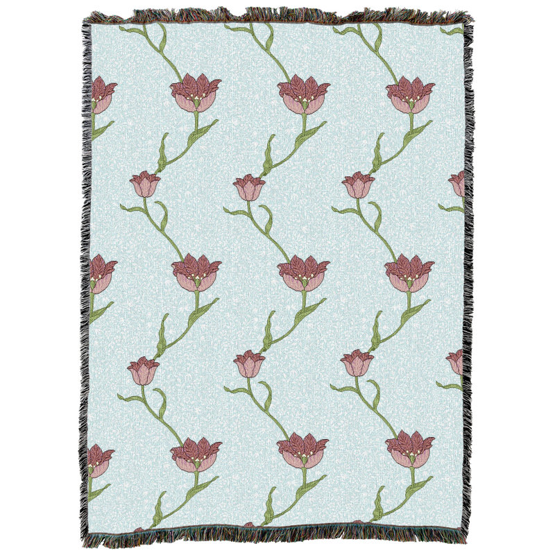 Couverture de jardin William Morris, 80" W x 60" L, Ciel