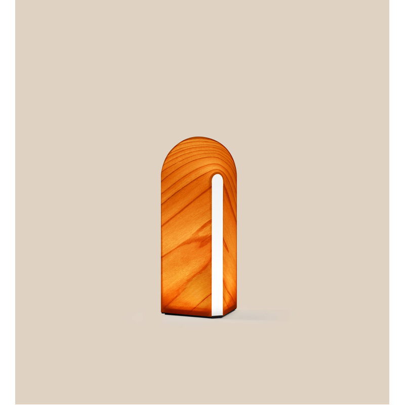 Igloo Table Lamp, 11.2" H, Orange, Non-Dimmable