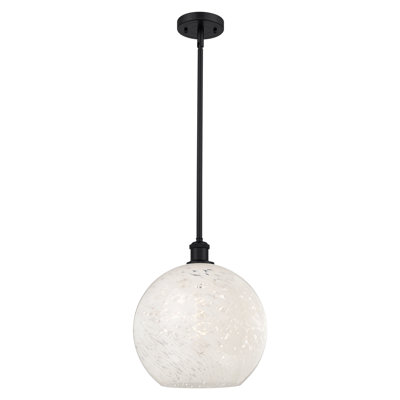Ballston Mouchette 1 Light Stem Hung Pendant-516-G1216
