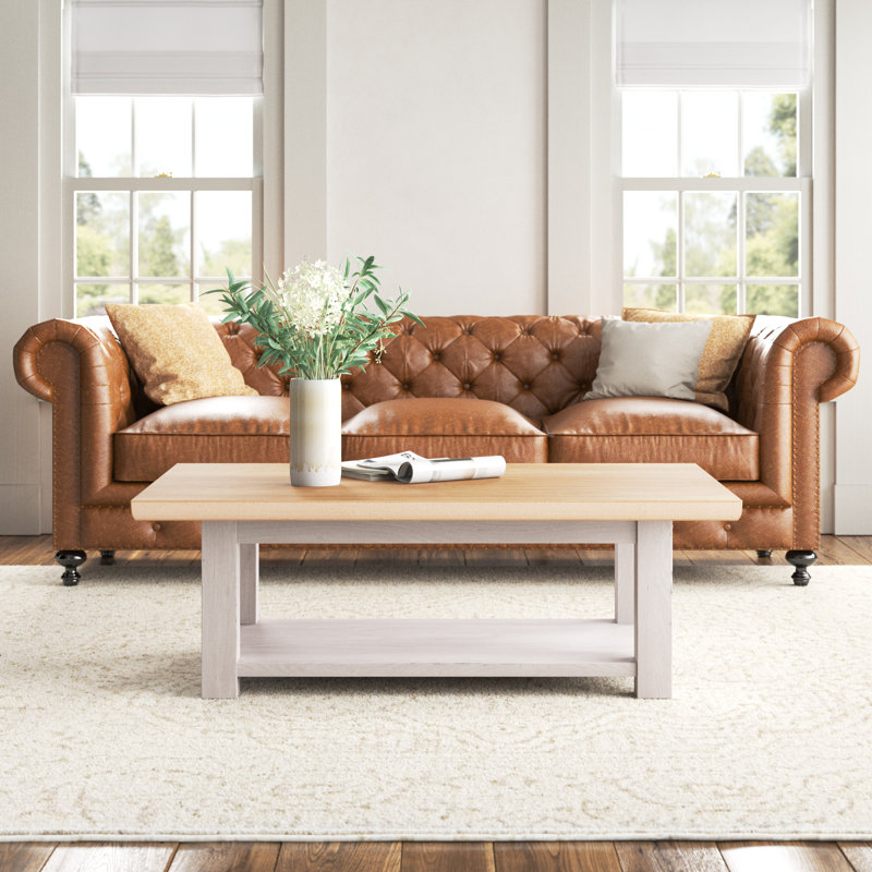 Katheryn Solid Wood Coffee Table