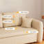 Canapé-lit moderne en cuir blanc cassé rétractable avec rangement-129767736