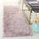 Cimah Shag Hand Tufted Performance Solid Color Rug