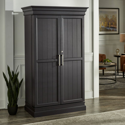 Bar avec armoire de rangement pour le vin Mervin