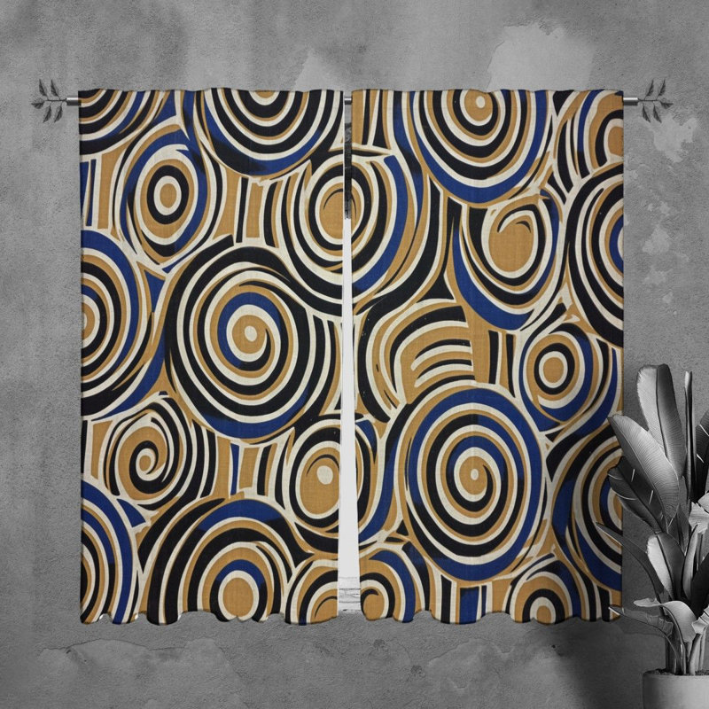 Samentha Room Darkening Curtain Pair, 40" W x 82" L