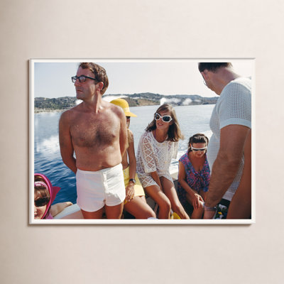 Celebrity Cruise by Slim Aarons