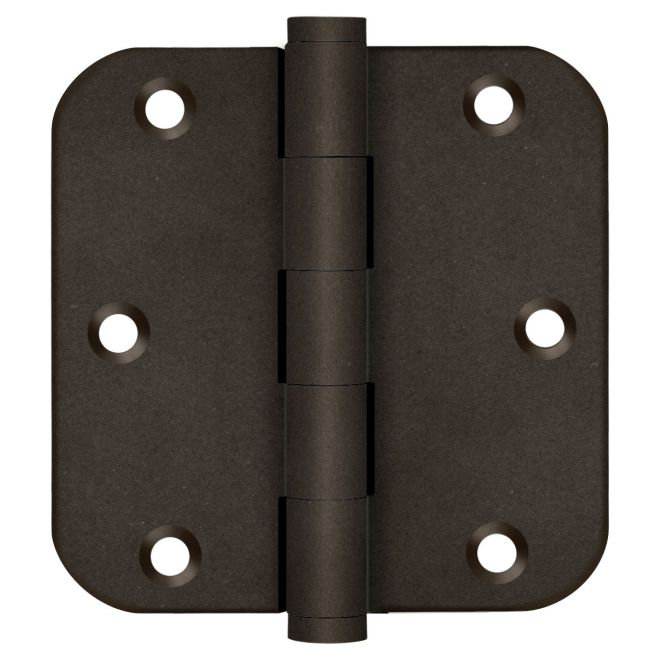 Hinge, Solid Brass, Bronze Dark
