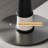 Retro solid wood round dining table black simple-107429555