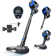 MOOSOO Anti-Tangle Cordless Stick Vacuum Cleaner with LED Display, 30mins Running Time