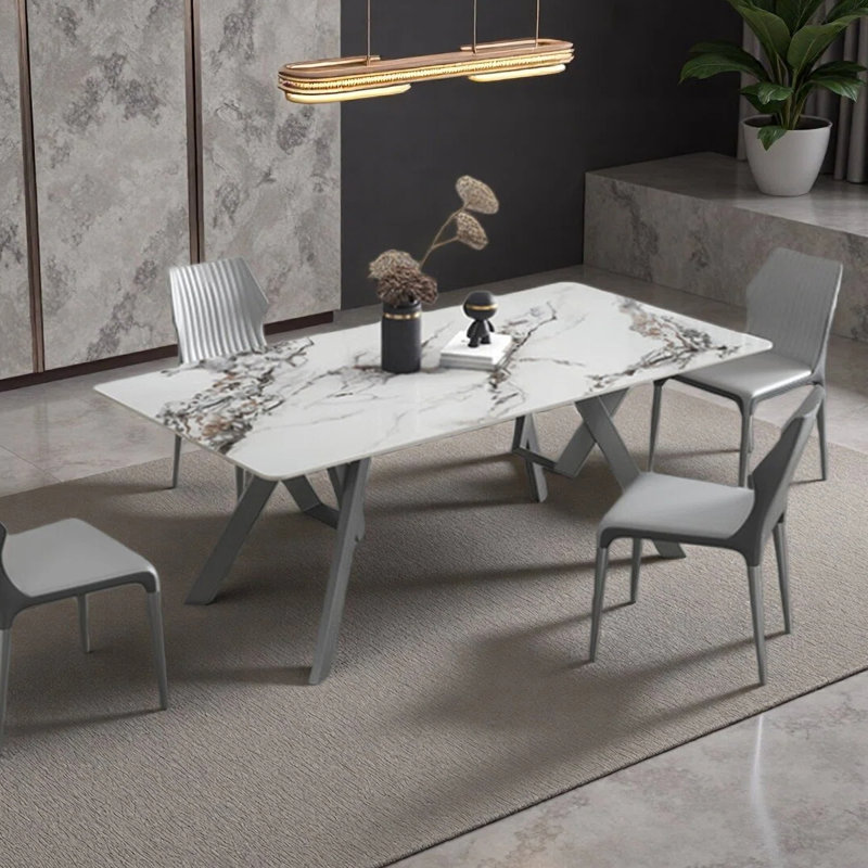 Table de salle à manger Luxury, H 29,53 po x L 70,87 po x l 35,43 po