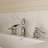 SoftStream Waterfall Polished Chrome Widespread 3-Hole, 2-Handle Bathroom Sink Faucet With Drain Assembly