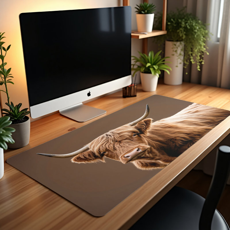 Polyester Desk Pad, 31.5x15.5