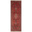 Tapis de couloir unique en laine de style années 1990 3 pi 9 po x 11 pi Hemali