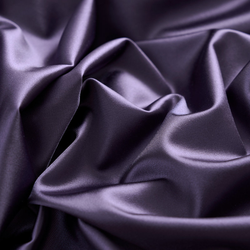 Satin Summer - Coma Inducer® Oversized Queen Comforter Set - Purple Plumeria, Queen Comforter + 2 Standard Shams, Purple