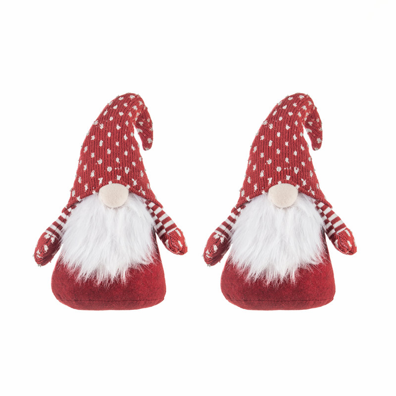2 Pack Fabric Gnome Table Sitter
