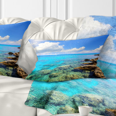 Coussin Bright Summer Day in Sea - Sea & Shore