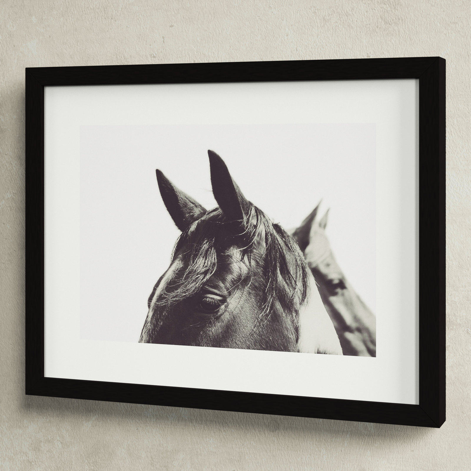 Partner by Emiko And Mark Franzen, Brown Framed Paper, 29" H x 41" W x 1.5" D