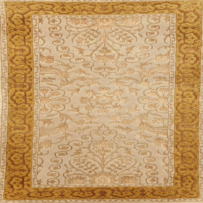Dodington Oriental Indoor Rug, Square 5'