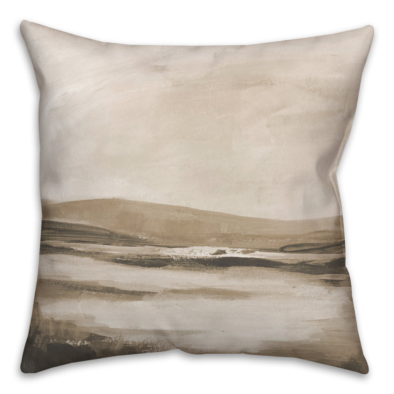 Coussin intérieur / extérieur Vista Point, H 18 po x l 18 po, Carré