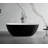 59.13'' x 29.13'' Freestanding Soaking Resin Bathtub-66398844