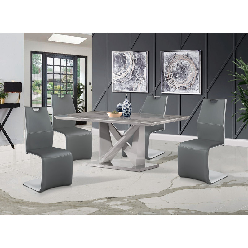 CAROLINE GREY DINNG TABLE
