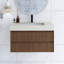 Meuble-lavabo flottant rayé 36 po avec lavabo 36 po