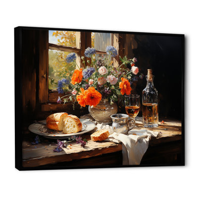 " Rustic Banquet In France "