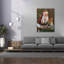 «Santa With Teddy Bear» par David Lindsley, art mural sur toile-320571609