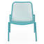 Chaises d'appoint empilables en maille métallique Bisso-1244245638