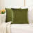 Solid Velvet Reversible Pillow Cover-2046555344-2044397499