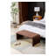 Repose-pieds rembourré en tissu Dant Boucle-1732949823