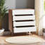 Commode à 4 tiroirs Ferndown en bois de noyer et blanc
